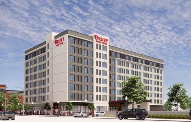 Drury Plaza Hotel Lincoln Downtown Exterior foto